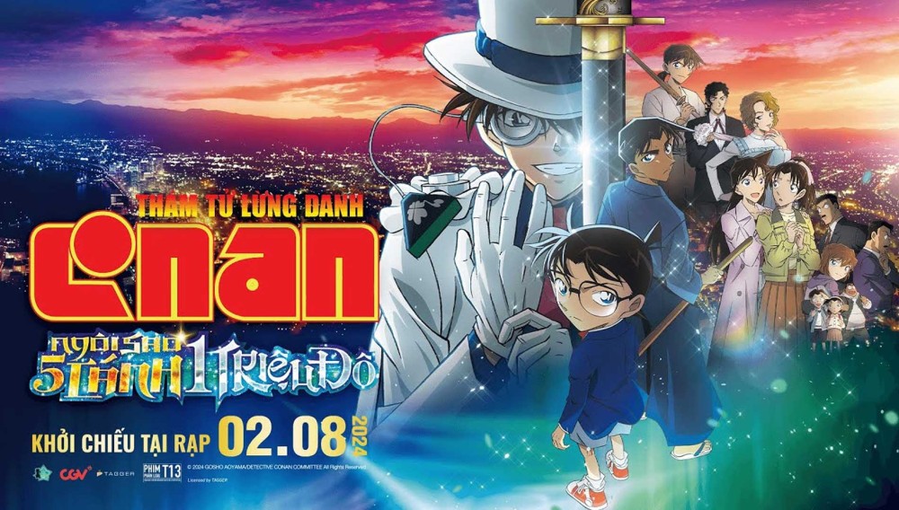 Thám Tử Lừng Danh Conan: Ngôi Sao 5 Cánh 1 Triệu Đô - Detective Conan Movie 27: The Million Dollar Pentagram